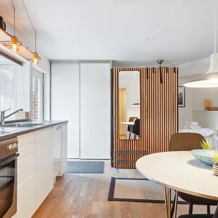 Minimalistisk Studiolejlighed I Centrum Af 오르후스